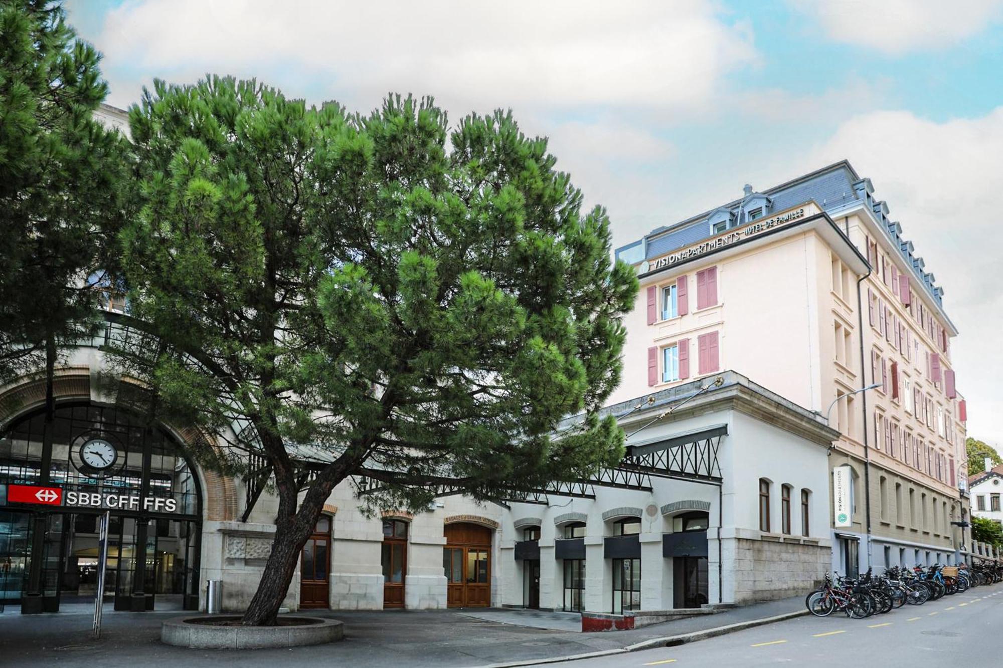Visionapartments Vevey - Contactless Check-In المظهر الخارجي الصورة